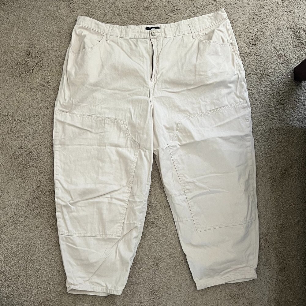 Able cargo utility pants barrel jean